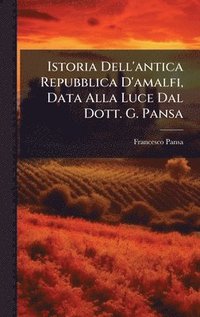 bokomslag Istoria Dell'antica Repubblica D'amalfi, Data Alla Luce Dal Dott. G. Pansa