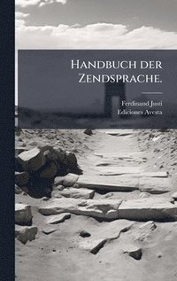 bokomslag Handbuch der Zendsprache.