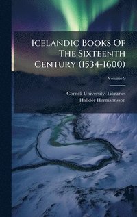 bokomslag Icelandic Books Of The Sixteenth Century (1534-1600)