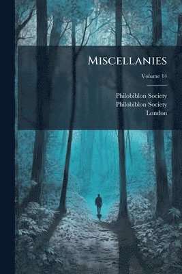 bokomslag Miscellanies