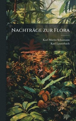 bokomslag NachtrÃ¿ge zur Flora