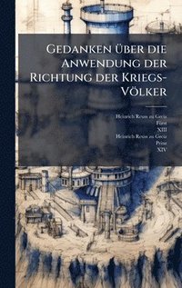 bokomslag Gedanken Ã1/4ber die Anwendung der Richtung der Kriegs-Völker
