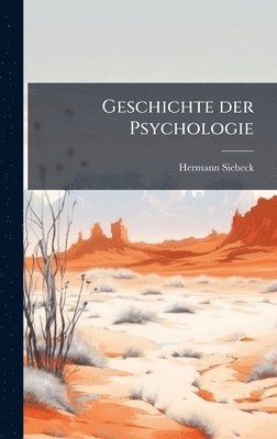 bokomslag Geschichte der Psychologie