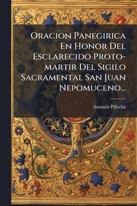 bokomslag Oracion Panegirica En Honor Del Esclarecido Proto-martir Del Sigilo Sacramental San Juan Nepomuceno...