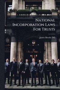 bokomslag National Incorporation Laws For Trusts