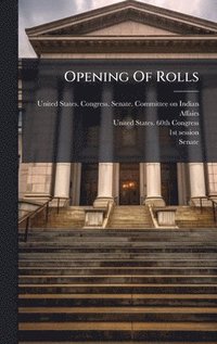 bokomslag Opening Of Rolls