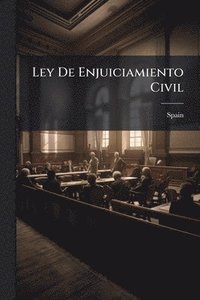 bokomslag Ley De Enjuiciamiento Civil