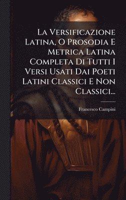bokomslag La Versificazione Latina, O Prosodia E Metrica Latina Completa Di Tutti I Versi Usati Dai Poeti Latini Classici E Non Classici...