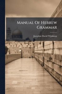 bokomslag Manual Of Hebrew Grammar