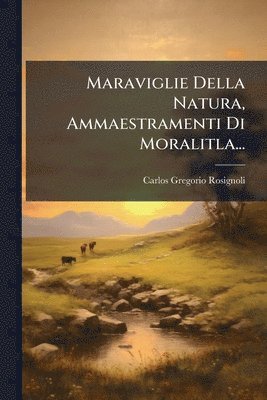 bokomslag Maraviglie Della Natura, Ammaestramenti Di Moralitla...