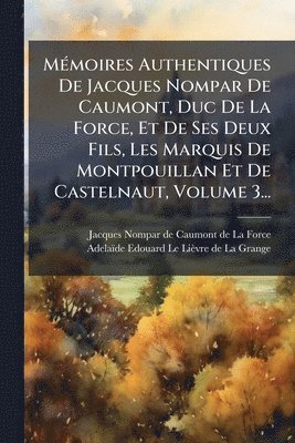 bokomslag MÃ(c)moires Authentiques De Jacques Nompar De Caumont, Duc De La Force, Et De Ses Deux Fils, Les Marquis De Montpouillan Et De Castelnaut, Volume 3...