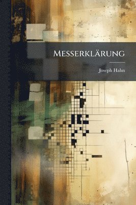 bokomslag MeÃ¿erklärung