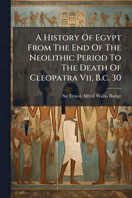 History Of Egypt From The End Of The Neolithic Period To The Death Of Cleopatra Vii, B.c. 30, Häftad