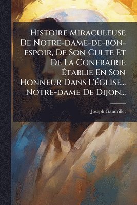 bokomslag Histoire Miraculeuse De Notre-dame-de-bon-espoir, De Son Culte Et De La Confrairie Ã¿tablie En Son Honneur Dans L'Ã(c)glise... Notre-dame De Dijon...