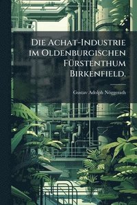 bokomslag Die Achat-Industrie im Oldenburgischen FÃ1/4rstenthum Birkenfield.