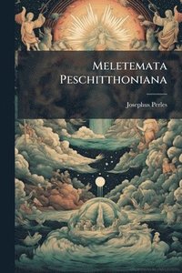 bokomslag Meletemata Peschitthoniana