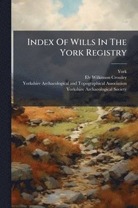 bokomslag Index Of Wills In The York Registry