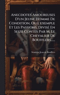 bokomslag Anecdotes Amoureuses D'un Jeune Homme De Condition, Ou L'exemple Et Les Passions. DivisÃ(c) En Seize Contes Par M. Le Chevalier De Boufflers......