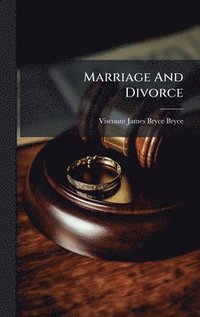 bokomslag Marriage And Divorce
