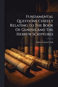 bokomslag Fundamental Questions Chiefly Relating To The Book Of Genesis And The Hebrew Scriptures