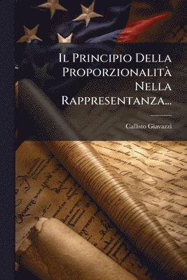 bokomslag Principio Della ProporzionalitÃ Nella Rappresentanza...