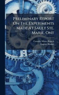 bokomslag Preliminary Report On The Experiments Made At Sault Ste. Marie, Ont