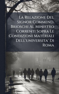 bokomslag La Relazione Del Signor Commend. Brioschi Al Ministro Correnti Sopra Le Condizioni Materiali Dell'universita' Di Roma