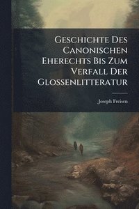 bokomslag Geschichte Des Canonischen Eherechts Bis Zum Verfall Der Glossenlitteratur