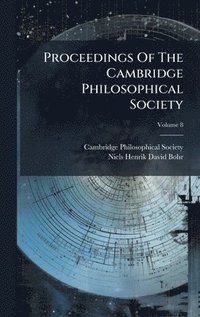 bokomslag Proceedings Of The Cambridge Philosophical Society