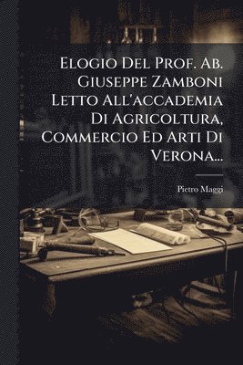 bokomslag Elogio Del Prof. Ab. Giuseppe Zamboni Letto All'accademia Di Agricoltura, Commercio Ed Arti Di Verona...