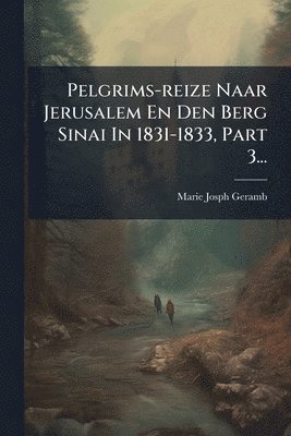 bokomslag Pelgrims-reize Naar Jerusalem En Den Berg Sinai In 1831-1833, Part 3...