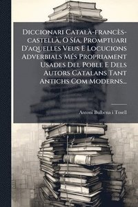 bokomslag Diccionari CatalÃ -francès-castellÃ, O SÃ-a, Promptuari D'aquelles Veus E Locucions Adverbials MÃ(c)s Propriament Usades Del Poble E Dels Autors Catalans Tant Antichs Com Moderns...