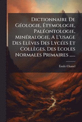bokomslag Dictionnaire De GÃ(c)ologie, Ã?tymologie, PalÃ(c)ontologie, MinÃ(c)ralogie, A L'usage Des Elèves Des LycÃ(c)es Et Collèges, Des Ecoles Normales P