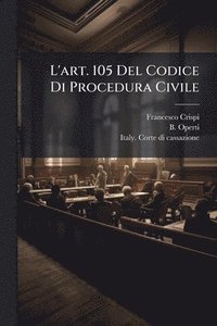 bokomslag L'art. 105 Del Codice Di Procedura Civile