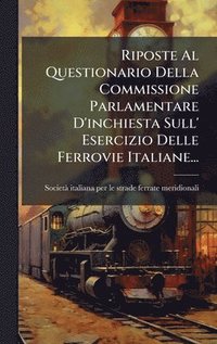 bokomslag Riposte Al Questionario Della Commissione Parlamentare D'inchiesta Sull' Esercizio Delle Ferrovie Italiane...
