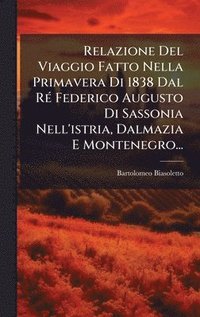 bokomslag Relazione Del Viaggio Fatto Nella Primavera Di 1838 Dal RÃ(c) Federico Augusto Di Sassonia Nell'istria, Dalmazia E Montenegro...