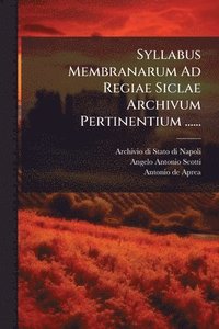 bokomslag Syllabus Membranarum Ad Regiae Siclae Archivum Pertinentium ......