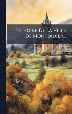 bokomslag Hitsoire De La Ville De Montdidier...