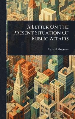 bokomslag Letter On The Present Situation Of Public Affairs