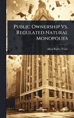 bokomslag Public Ownership Vs. Regulated Natural Monopolies