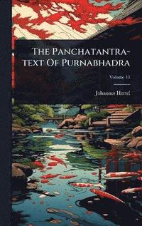bokomslag Panchatantra-text Of Purnabhadra