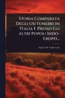 bokomslag Storia Comparata Degli Usi Funebri In Italia E Presso Gli Altri Popoli Indo- Eropei...
