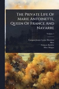 bokomslag Private Life Of Marie Antoinette, Queen Of France And Navarre