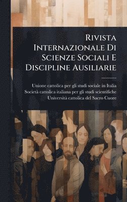 bokomslag Rivista Internazionale Di Scienze Sociali E Discipline Ausiliarie