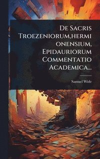 bokomslag De Sacris Troezeniorum, hermionensium, Epidauriorum Commentatio Academica...