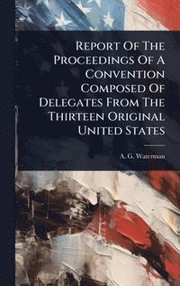 bokomslag Report Of The Proceedings Of A Convention Composed Of Delegates From The Thirteen Original United States
