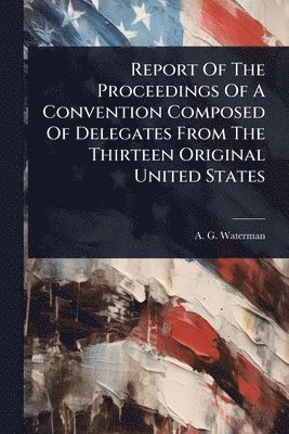 bokomslag Report Of The Proceedings Of A Convention Composed Of Delegates From The Thirteen Original United States