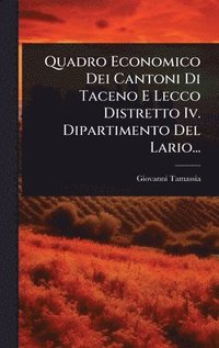 bokomslag Quadro Economico Dei Cantoni Di Taceno E Lecco Distretto Iv. Dipartimento Del Lario...