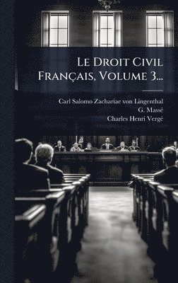 bokomslag Droit Civil Français, Volume 3...