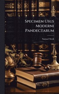 bokomslag Specimen Usus Moderni Pandectarum